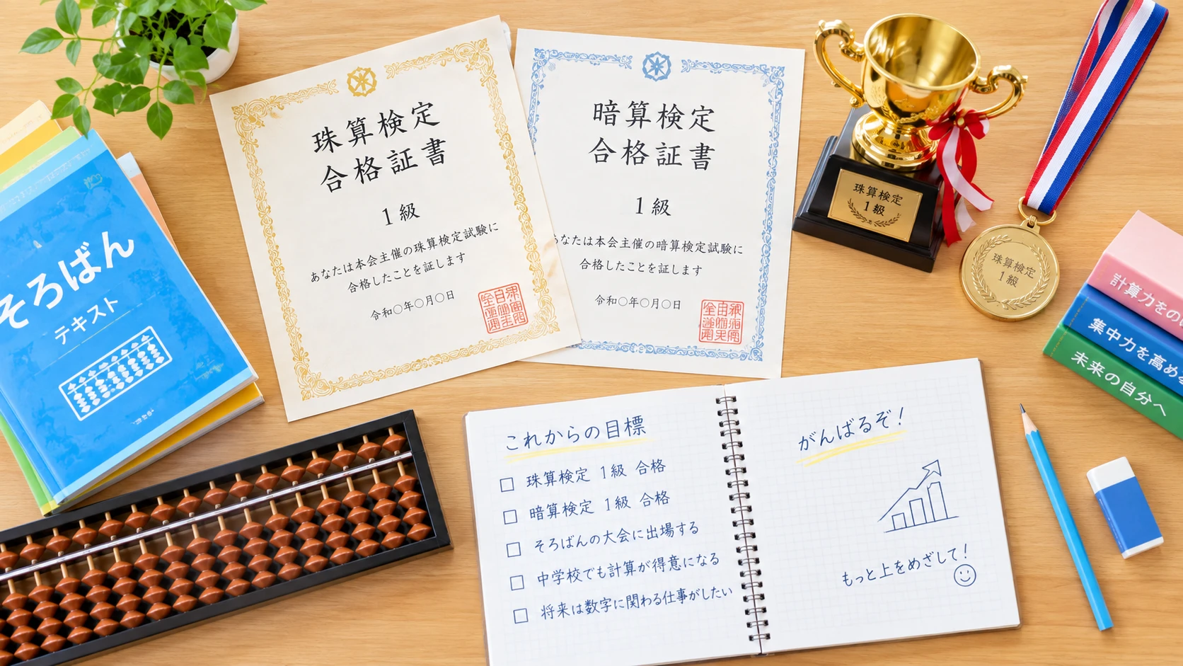検定・目標